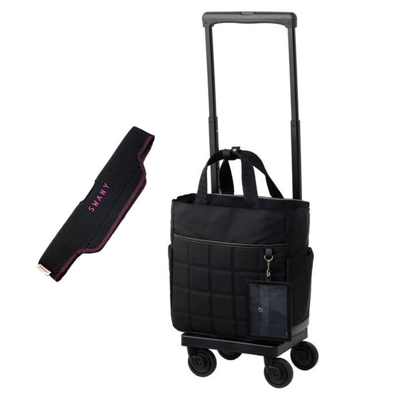 ★美品★ SWANY スワニー キャリーバッグ/キャリーケース　ブラック Amazon｜SWANY スワニー キャリーバッグ D-583 ジップVII L21